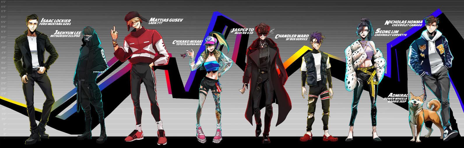 Matching Line up by Elim