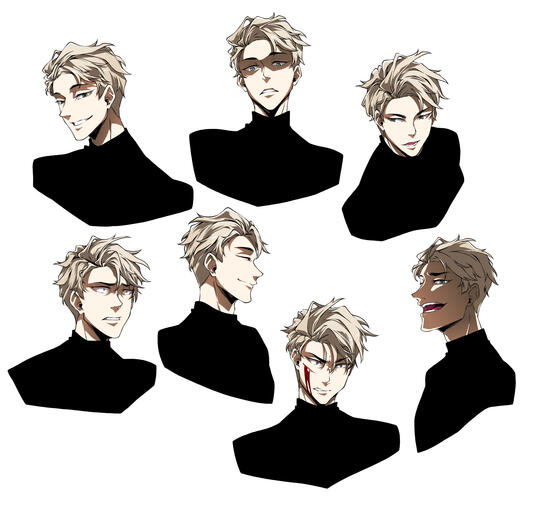 James Expression Sheet