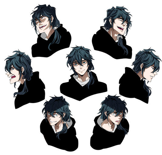 Eli & Tien Expression Sheet