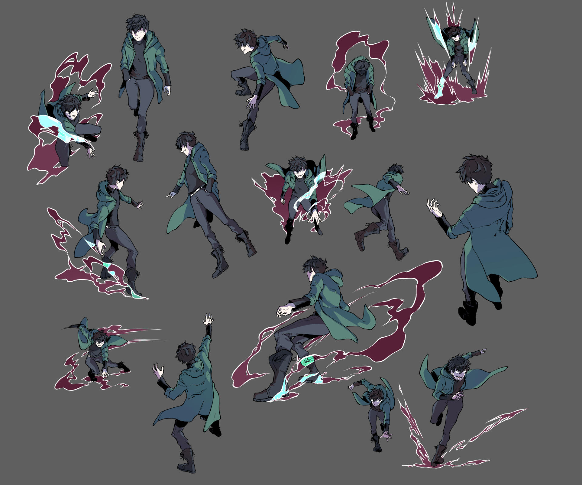 James Action Sheet (Ft. Raphael, Player 069)